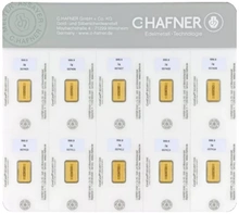 C. Hafner SmartPack 10 x 2γρ. Μπάρες Χρυσού