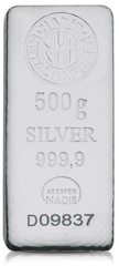Nadir 500 γρ. - Μπάρα από Ασήμι
