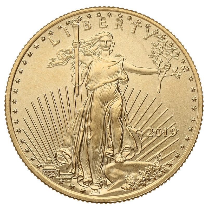 Χρυσό Νόμισμα των Η.Π.Α. - Μισή Ουγγιά - 2019