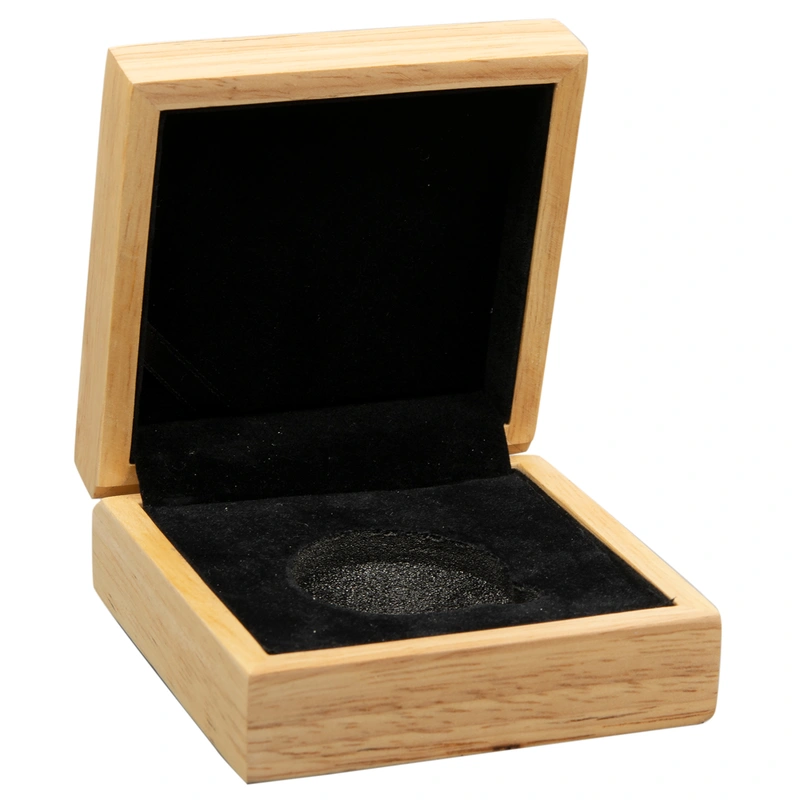 Oak Coin Gift Box 1oz Coin 38mm