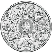 Queen's Beast Completer - Ασημένιο Νόμισμα -2021 - 2 ουγγιές
