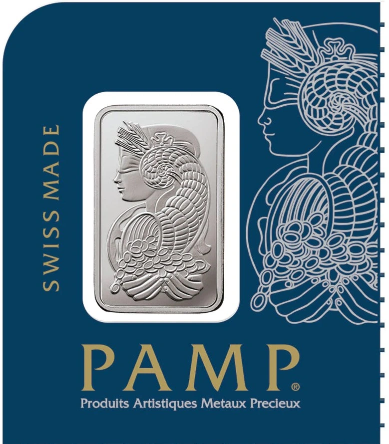 PAMP 1 Γραμμάριο - Μπάρες Πλατίνας (Multicard)