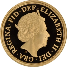 2019 Χρυσή Αγγλική Λίρα (proof) - Ελισάβετ Β'- πέμπτο  Πορτραίτο NGC PF70