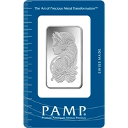 PAMP 1 ουγγιά - Μπάρες από Ασήμι