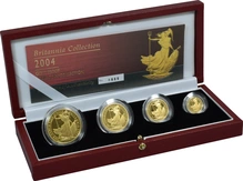 2004 Συλλεκτικό Σετ - 4 νομίσματα Αγγλίας