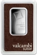 Valcambi 1 Ουγγιά Μπάρα από Παλλάδιο