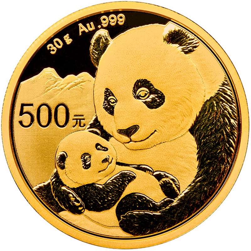 Χρυσό Νόμισμα - Κινέζικο Πάντα 2019 - 30 γρ.