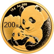 Χρυσό Νόμισμα - Κινέζικο Πάντα 2019 - 15 γρ.