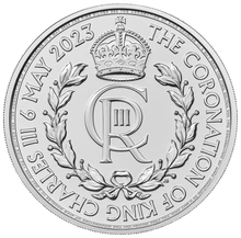 2023 Coronation £2 Ασημένιο νόμισμα μιας ουγγιάς