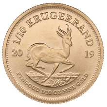 Χρυσό Νόμισμα Krugerrand 2019 - 1/10 Ουγγιά