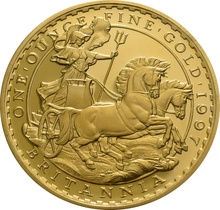 1997 Συλλεκτικό Σετ - 4 νομίσματα Αγγλίας