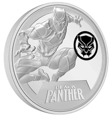 2023 Ασημένιο Νόμισμα 1 ουγγιάς - Black Panther - Συλλεκτικό σε συσκευασία