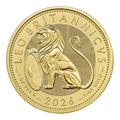 2026 1oz Χρυσό Νόμισμα British Lion