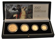 2007 Σετ 4 Χρυσές Λίρες Αγγλίας (Proof)
