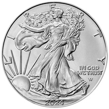 Ασημένιο Νόμισμα Η.Π.Α. 2024 - 1 Ουγγιά