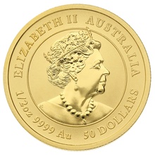 Χρυσό Νόμισμα - Έτος του Ποντικιού 2020 - Perth Mint - 1/2 της ουγγιάς