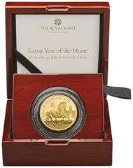 2026 Royal Mint 1 ουγγιά χρυσό νόμισμα Proof Έτος του Αλόγου