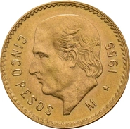 Μεξικάνικο Νόμισμα 5 Pesos