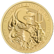 2025 Χρυσό Νόμισμα Britannia & Liberty- 1 ουγγιά