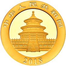Χρυσό Νόμισμα - Κινέζικο Πάντα 2018 - 3 γρ.