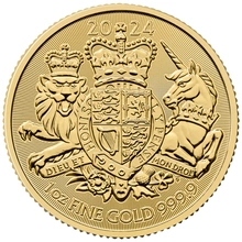 2024 Χρυσό Νόμισμα Royal Arms - 1 ουγγιά