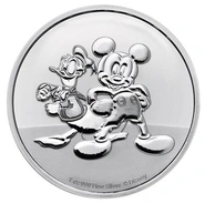 Ασημένια νομίσματα της Disney
