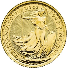 Χρυσό Νόμισμα Αγγλίας  2019 - 1/4 Ουγγιά