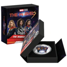 2023 Aσημένιο Νόμισμα - The Marvels - Συλλεκτικό σε συσκευασία