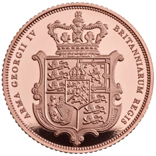 Σετ 5 Χρυσές Λίρες Αγγλίας 2025 - Proof