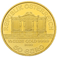 Χρυσό Νόμισμα Αυστρίας 2020 - Μισή Ουγγιά