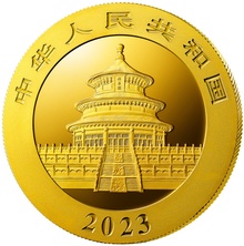 Χρυσό νόμισμα 2023 - Κινέζικo Πάντα 8 γραμμαρίων