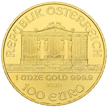 Χρυσό Νόμισμα Αυστρίας (Austrian Philharmonic) 2020 - 1 ουγγιά