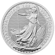 Ασημένιο Νόμισμα της Αγγλίας 2024 - 1 Ουγγιά