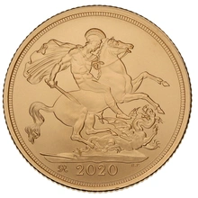 2020 Χρυσή Λίρα - Brilliant Uncirculated (Σε συσκευασία)