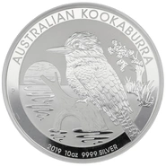 Ασημένιο Νόμισμα - Kookaburra 2019 - 10 ουγγιές