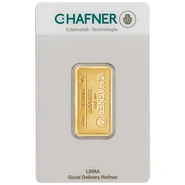 C. Hafner 5 Γραμμαρίων - Minted Μπάρα Χρυσού