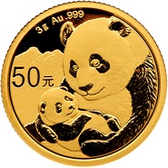 Χρυσό Νόμισμα - Κινέζικο Πάντα 2019 - 3 γρ.