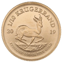 Χρυσό Νόμισμα Krugerrand 2019 - 1/10 Ουγγιά