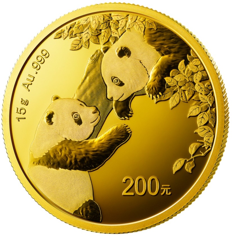 Χρυσό νόμισμα 2023 - Κινέζικo Πάντα 15 γραμμαρίων