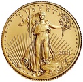Χρυσό Νόμισμα Η.Π.Α. 2021 - 1/4 της Ουγγιάς - Τύπος 2