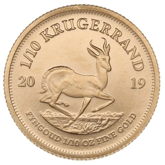 Χρυσό Νόμισμα Krugerrand 2019 - 1/10 Ουγγιά