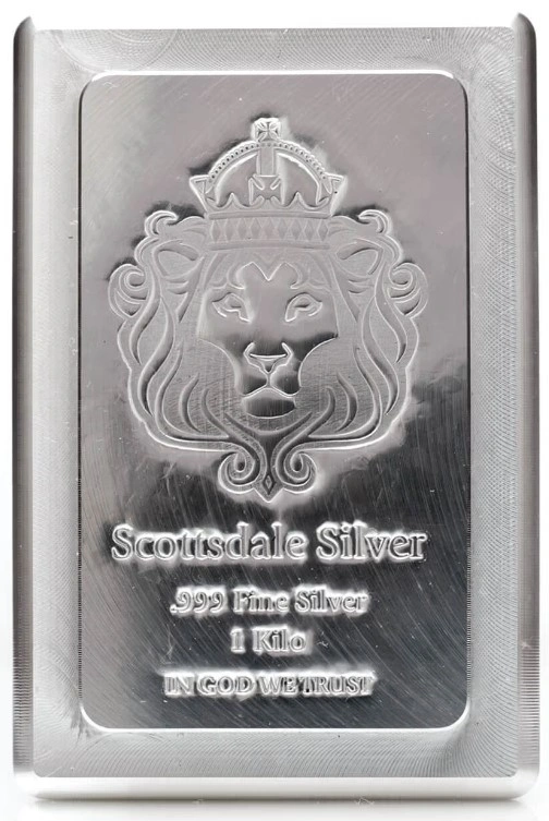 Scottsdale 1 Κιλό Ασήμι Stacker