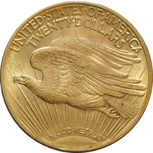 Χρυσό Νόμισμα Η.Π.Α. - Αετός - 20 Δολλάρια