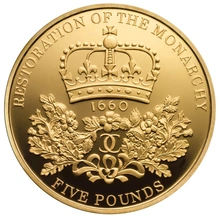 2010 - £5 Χρυσή Λίρα - Αποκατάσταση της Μοναρχίας