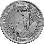 Ασημένιο Νόμισμα Britannia - 20η επέτειος