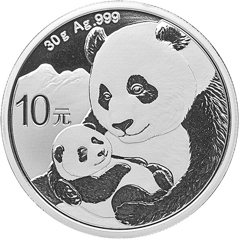 Ασημένιο νόμισμα - Κινέζικo πάντα 2019 - 30 γρ.