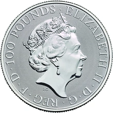 Unicorn of Scotland - Queen's Beast - Νόμισμα από Πλατίνα- 1 ουγγιά