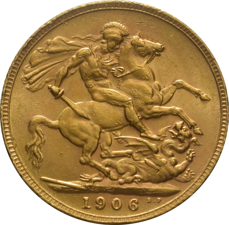 1906 Gold Sovereign - King Edward VII - London