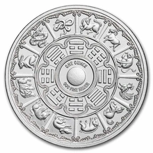 2024 Year of the Dragon - Ασημένιο νόμισμα μίας Ουγγιάς