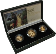 2007 Σετ 3 Χρυσές Αγγλικές Λίρες